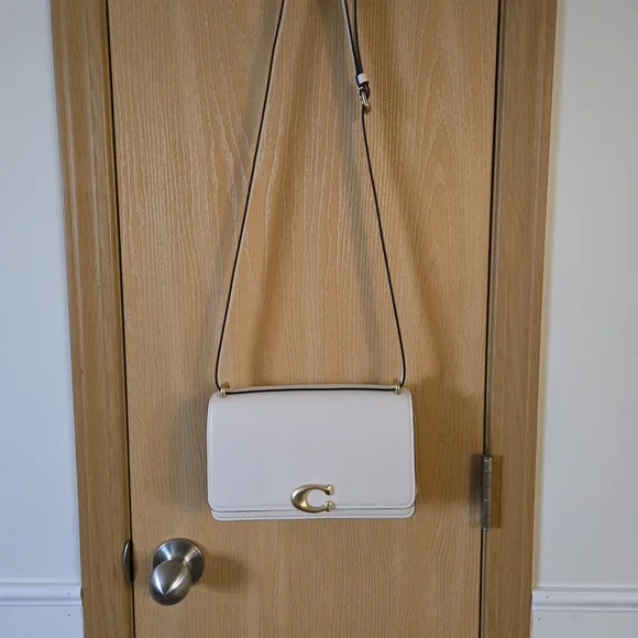 Coach Lux Bandit Shoulder Bag – Ivory (Style CC416) - Picture 6 of 9